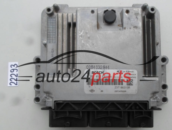 Μονάδα Ελέγχου Κινητήρα RENAULT 1.5 DCI BOSCH 0 281 032 811, 0281032811, 237106319R