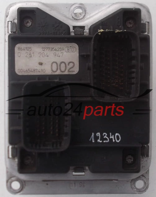 Centralina do motor Alfa Romeo 156 1.8 TS 0261204947 00467394350 46739435 1037359649024F