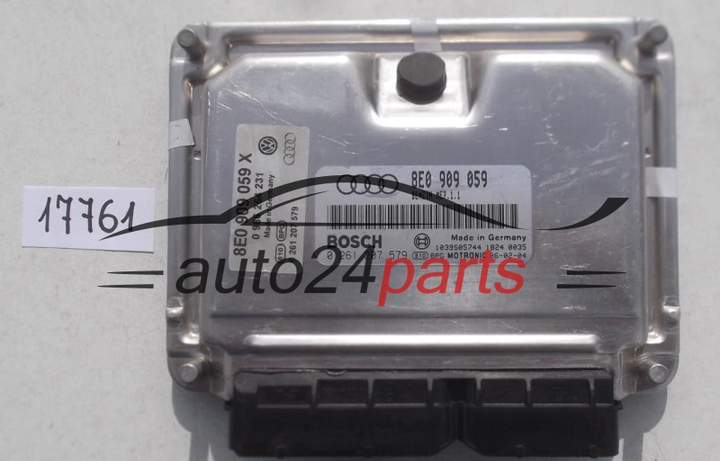Μονάδα Ελέγχου Κινητήρα AUDI A4 3.0 BOSCH 0 261 207 579