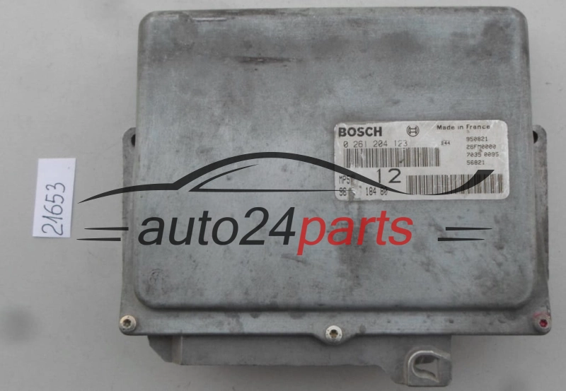 CITROEN ZX, PEUGEOT 1.8, BOSCH 0 261 204 123, 0261204123, 96 245 184 80, 9624518480