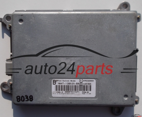 ECU ENGINE CONTROLLER JAGUAR S-TYPE 3.0 V6, YW4T-13B525-BA, YW4T13B525BA 