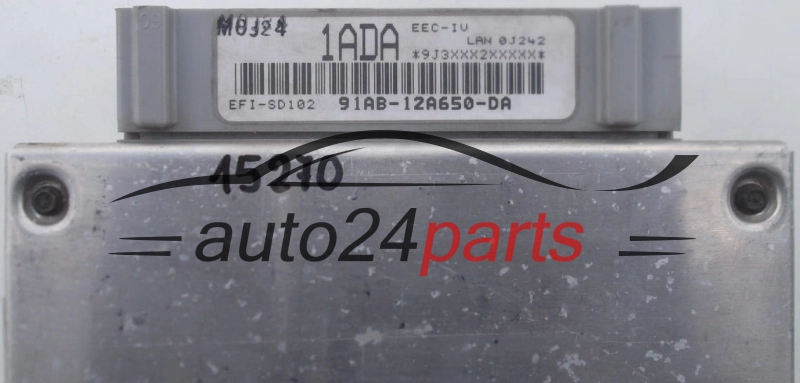 CENTRALINA MOTORE FORD ESCORT VISTEON 91AB-12A650-DA, 91AB12A650DA, 1ADA