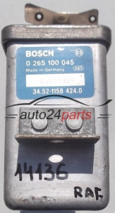 ABS STEUERGERAT BMW E34 E36 BOSCH 0 265 100 045, 0265100045, 34.52-1158 424.0, 345211584240