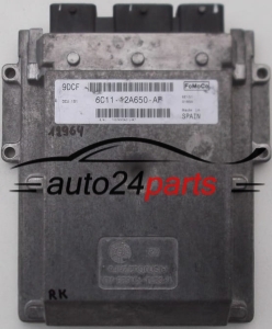 CENTRALINA MOTORE FORD TRANSIT 2.4 TD 6C11-12A650-AF, 6C1112A650AF, 9DCF