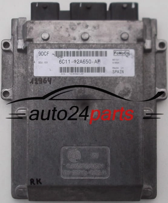 FORD TRANSIT 2.4 TD 6C11-12A650-AF, 6C1112A650AF, 9DCF