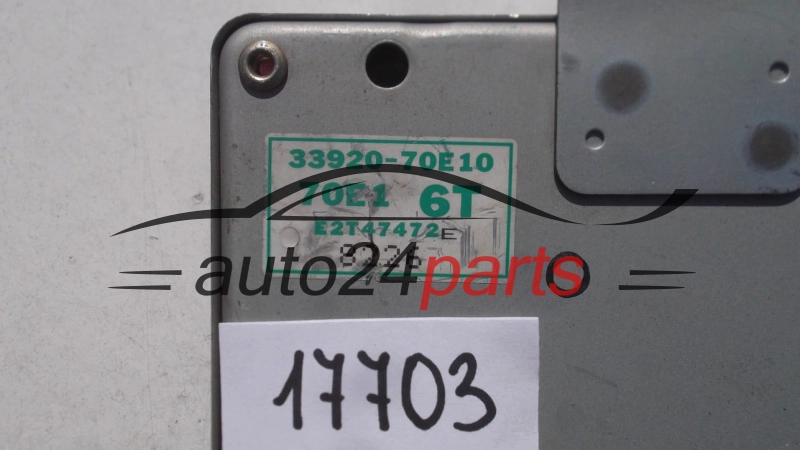 CENTRALINA MOTORE SUZUKI VITARA 1.6 TBI MITSUBISHI E2T47472, 33920-70E10, 3392070E10, 70E1 6T 