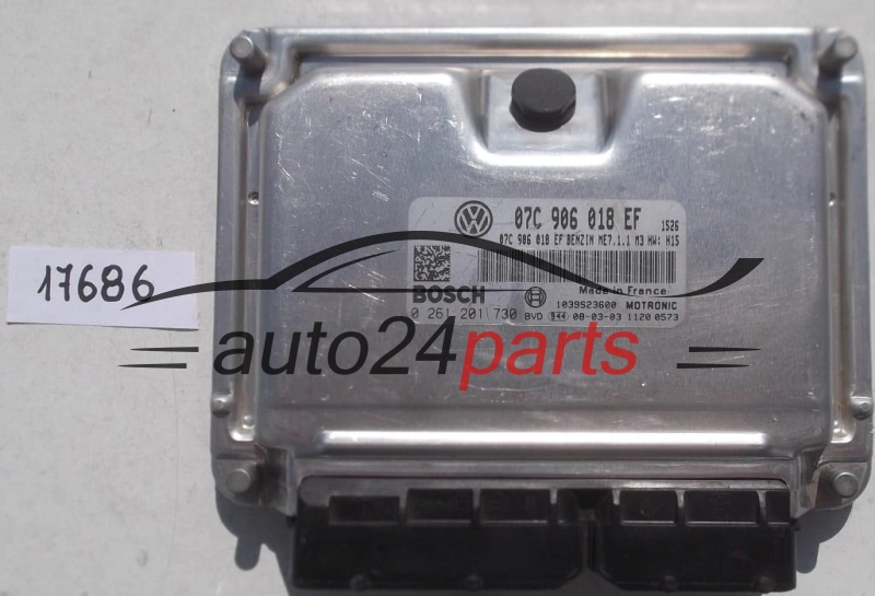 CALCULATEUR MOTEUR VW VOLKSWAGEN PHAETON 6.0 BOSCH 0 261 201 730