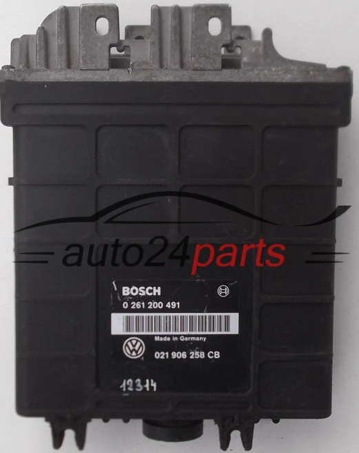 ΜΟΝΑΔΑ ΕΛΕΓΧΟΥ ΚΙΝΗΤΗΡΑ VW VOLKSWAGEN GOLF PASSAT 2.8 BOSCH 0 261 200 491, 0261200491, 021 906 258 CB, 021906258CB 