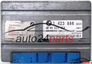 GETRIEBESTEUERGERÄT GETRIBESTEUERUNG BMW E46 E39 3.0, SIEMENS 5WK33502AB, 96 023 454, 96023454, 1 423 886, 1423889 