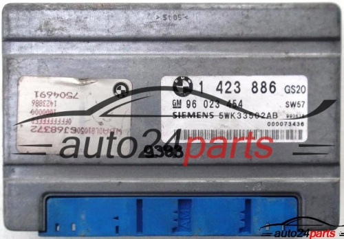 GETRIEBESTEUERGERÄT GETRIBESTEUERUNG BMW E46 E39 3.0, SIEMENS 5WK33502AB, 96 023 454, 96023454, 1 423 886, 1423889 