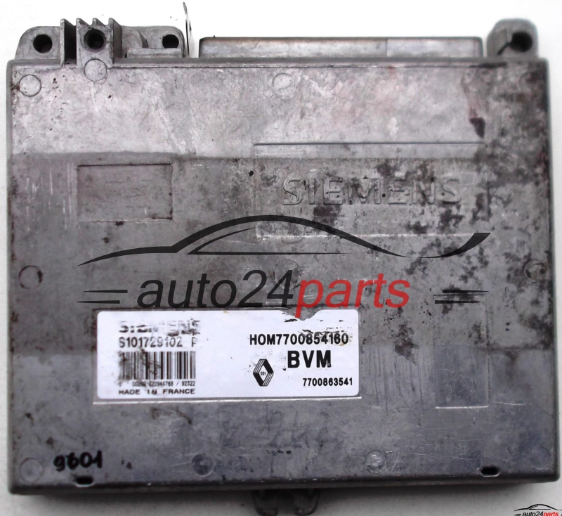 calculateur moteur pour renault clio 1.2 
