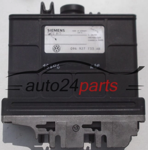 KOMPUTER STEROWNIK SILNIKA VOLKSWAGEN SIEMENS 5WP2 015, 5WP2015, 096 927 733 AB, 096927733AB