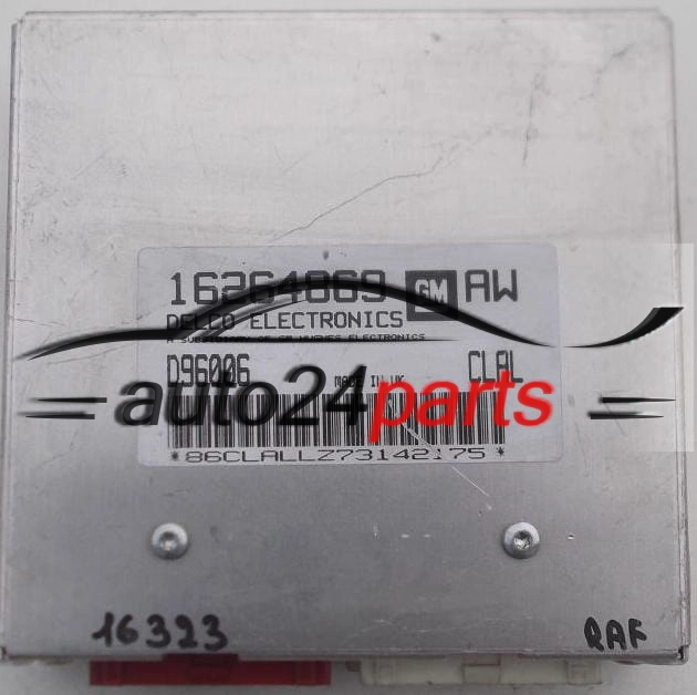 MOTORSTEUERGERÄT ECU STEUERGERAT OPEL CORSA B 1.4, DELCO 16264869 AW, 16264869AW, D96006, CDKY, CLAL