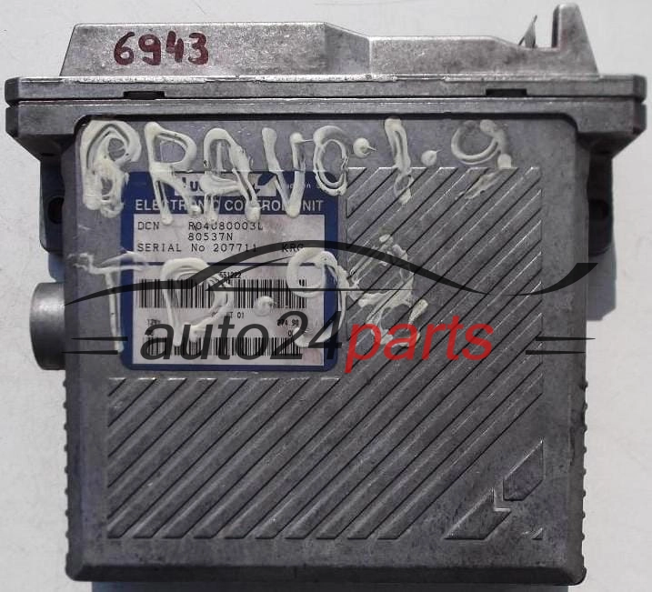 KOMPUTER STEROWNIK SILNIKA FIAT BRAVA BRAVO 1.9 TD DCN R04080003L 80537N 