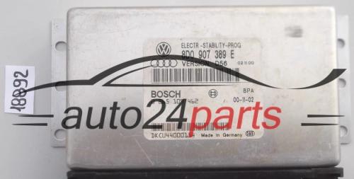 STEROWNIK MODUL ESP AUDI A4 S4 A6 VW PASSAT BOSCH 0 265 109 462, 0265109462, 8D0 907 389 E, 8D0907389E