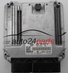 MOTORSTEUERGERÄT ECU STEUERGERAT SEAT ALTEA 2.0 TDI BKD  BOSCH 0 281 012 278, 0281012278, 03G 906 016 HM, 03G906016HM, EDC16U1 