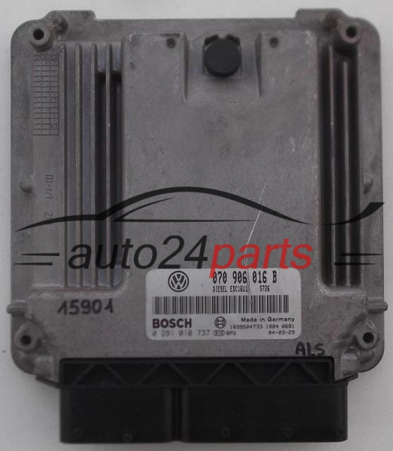 CENTRALITA DE MOTOR VW VOLKSWAGEN TOUAREG PHAETON 5.0 TDI BOSCH 0 281 010 737