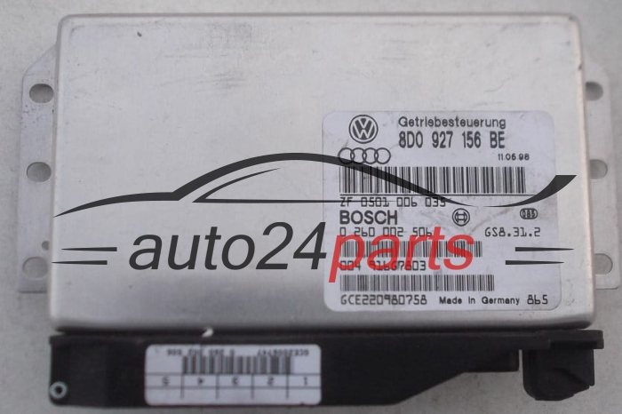 ECU αυτόματο κιβώτιο ταχυτήτων AUDI A4 BOSCH 0 260 002 506