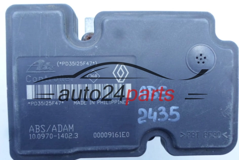 Αντλία αβς RENAULT LAGUNA 8200 345 939, 8200345939, 10.0207-0050.4, 10020700504, 10.0970-1402.3, 10097014023