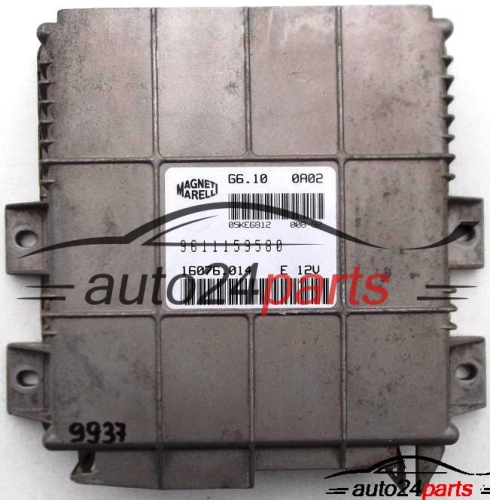 MOTORSTEUERGERÄT ECU STEUERGERAT CITROEN BX ZX 1.6 MAGNETI MARELLI G6.10 0A02, G6100A02, 9611159580, 16076.014, 16076014