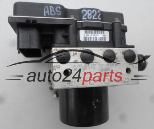 ABS VOLKSWAGEN POLO SEAT IBIZA BOSCH 0265239047 / 6R0614517AE / 0265955021 