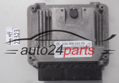 KOMPUTER STEROWNIK SILNIKA VW VOLKSWAGEN GOLF 1.9 TDI 03G906021FD, 03G 906 021 FD, BOSCH 0 281 013 089, 0281013089, DIESEL EDC16U34