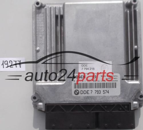 KOMPUTER STEROWNIK SILNIKA BMW E60 530 3.0 DIESEL BOSCH 0281011224, 0 281 011 224, DDE 7793574, 7 793 574 