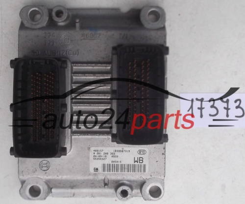 CENTRALINA DO MOTORE OPEL CORSA C 1.0 Z10XEP BOSCH 0 261 208 393