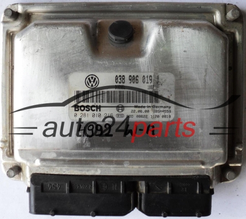 KOMPUTER STEROWNIK SILNIKA VW VOLKSWAGEN SHARAN 1.9 TDI 038906019J