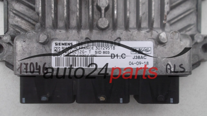 Μονάδα Ελέγχου Κινητήρα VOLVO V50 S40 2.0D SIEMENS 5WS40212G-T, 5WS40212GT, FoMoCo D1.C, SID 803