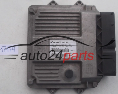 KOMPUTER STEROWNIK SILNIKA FIAT PANDA 1.3 JTD MAGNETI MARELLI MJD 6JF.S4