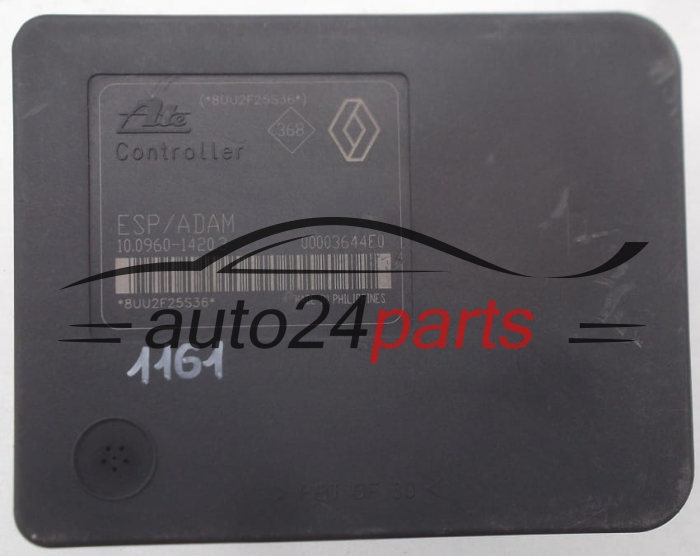 POMPE HYDRAULIQUE ET CALCULATEUR d'ABS  RENAULT LAGUNA ATE 10.0960-1420.3