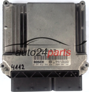 ECU ENGINE CONTROLLER MERCEDES W211 E280 3.2 CDI BOSCH 0281012364, 0 281 012 364, A6481503079, A 648 150 30 79, 6481503079, ED0084 CR3.43