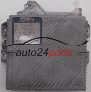 ECU ENGINE CONTROLLER CITROEN XANTIA R04010020 B, R04010020B, 96 305 092 80, 9630509280