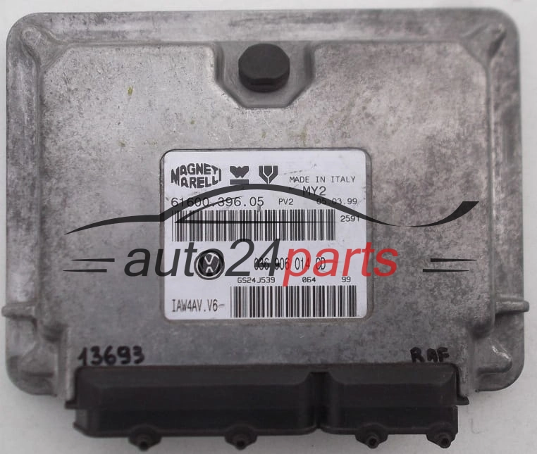 KOMPUTER STEROWNIK SILNIKA VW VOLKSWAGEN LUPO POLO 1.4 16V AHW IAW4AV.V6, IAW4AVV6, 036 906 014 CD, 036906014CD, 61600.396.05