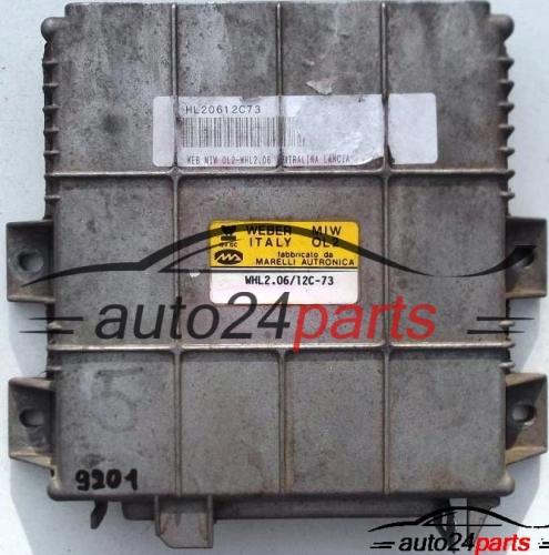 MOTORSTEUERGERÄT ECU STEUERGERAT LANCIA DEDRA 1.6, WHL2.06/12C-73, WHL20612C73, MIW OL2, MIWOL2 