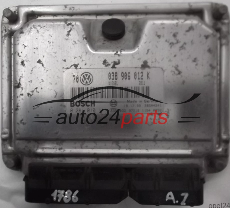 ECU CENTRALITA DE MOTOR VW VOLKSWAGEN GOLF BORA 1.9 TDI AGR 038906012K