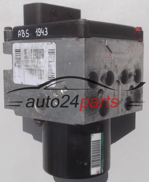 BOMBA HIDRAULICA Y CENTRALITA ABS PEUGEOT 407 TRW 15710601, 15710501-A,  SIEMENS VDO S118676001 L