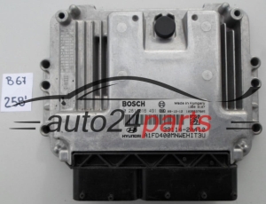 KOMPUTER STEROWNIK SILNIKA HYUNDAI 1.6 CRDI BOSCH 0 281 016 491, 0281016491, 39114-2A410, 391142A410 - 258