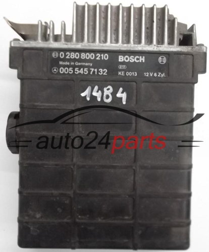 ECU ENGINE CONTROLLER MERCEDES W201 W124 W126 2.6 A0055457132, 0055457132, A 005 545 71 32, BOSCH 0280800210, 0 280 800 210