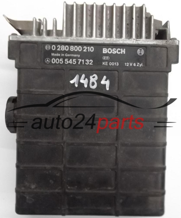 ECU ENGINE CONTROLLER MERCEDES W201 W124 W126 2.6 A0055457132, 0055457132, A 005 545 71 32, BOSCH 0280800210, 0 280 800 210
