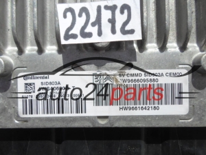 Μονάδα Ελέγχου Κινητήρα CITROEN 2.0 HDI 5WS40690B-T, 5WS40690BT, SW9666095880, HW9661642180, SID803A