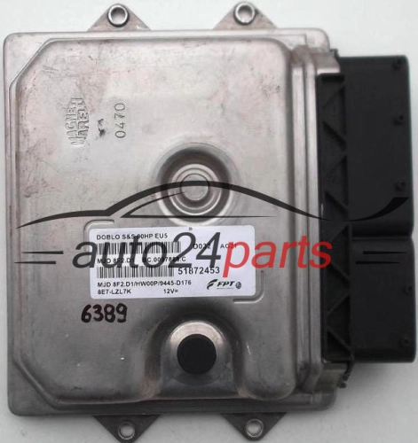 MOTORSTEUERGERÄT ECU STEUERGERAT FIAT DOBLO 51872453