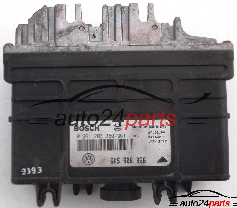 ΜΟΝΑΔΑ ΕΛΕΓΧΟΥ ΚΙΝΗΤΗΡΑ SEAT IBIZA 1.4, BOSCH 0261203360/361, 6K5906026