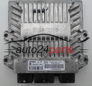 MOTORSTEUERGERÄT ECU STEUERGERÄT CITROEN C3 1.4 HDI SIEMENS 5WS40110E-T, 5WS40110ET, SW 9654925480, HW 9648624280, SID804 