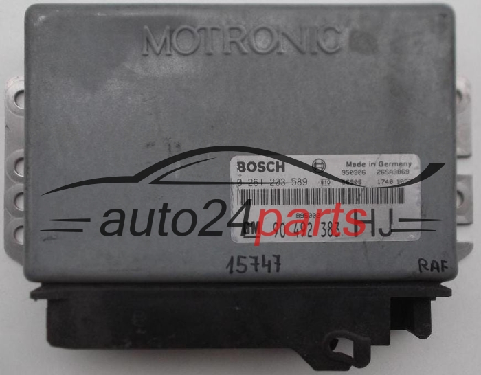 Calculateur Moteur OPEL OMEGA 3.0 X30XE BOSCH 0 261 203 589, GM 90 492 383 HJ