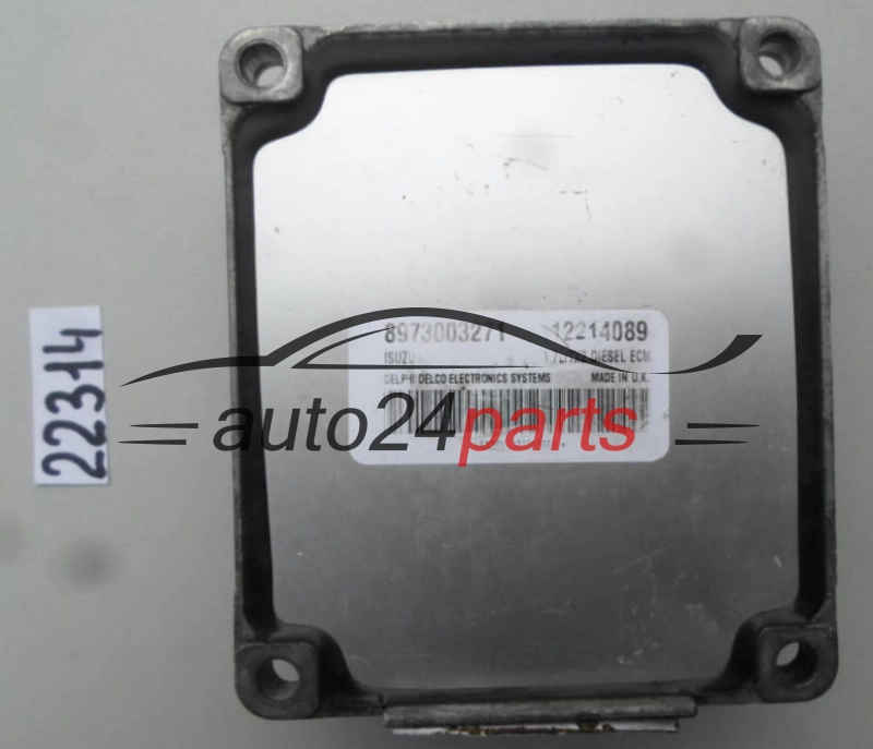 KOMPUTER STEROWNIK SILNIKA OPEL CORSA COMBO 1.7 DELPHI DELCO 12214089 ISUZU 8973003271