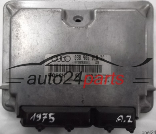 ECU ENGINE CONTROLLER AUDI A6 1.9 TDI 038906018DG, 038 906 018 DG, BOSCH 0 281 001 808, 0281001808, MOTORSTEUERUNG 1625, 28SA3537