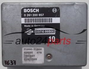 MOTORSTEUERGERÄT ECU STEUERGERAT NISSAN MICRA 1.0, BOSCH 0 261 200 957, BOSCH 0261200957, 23710 99B00, 2371099B00 