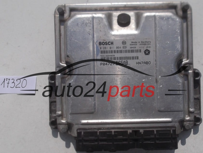 Μονάδα Ελέγχου Κινητήρα CHRYSLER VOYAGER 2.5 CRD BOSCH 0 281 011 064
